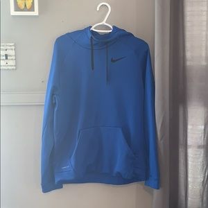 Blue Nike hoodie